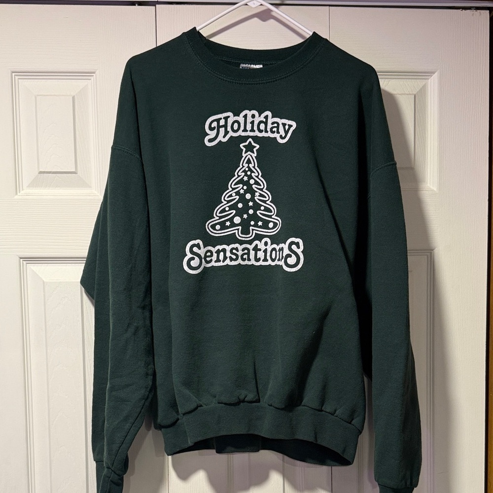 Holiday Sensations Green Sweatshirt